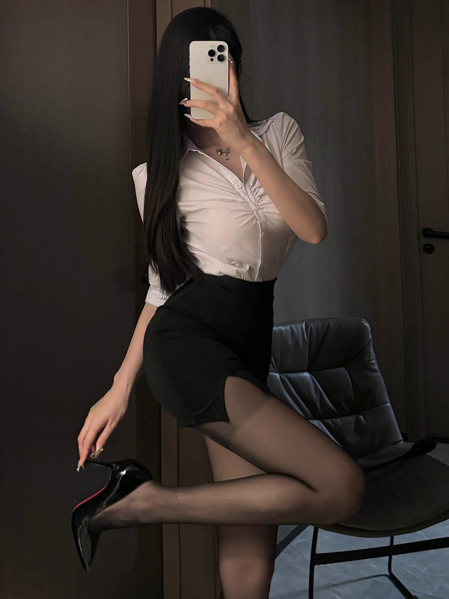 OL secretary outfit cos spicy female teacher outfit AP160