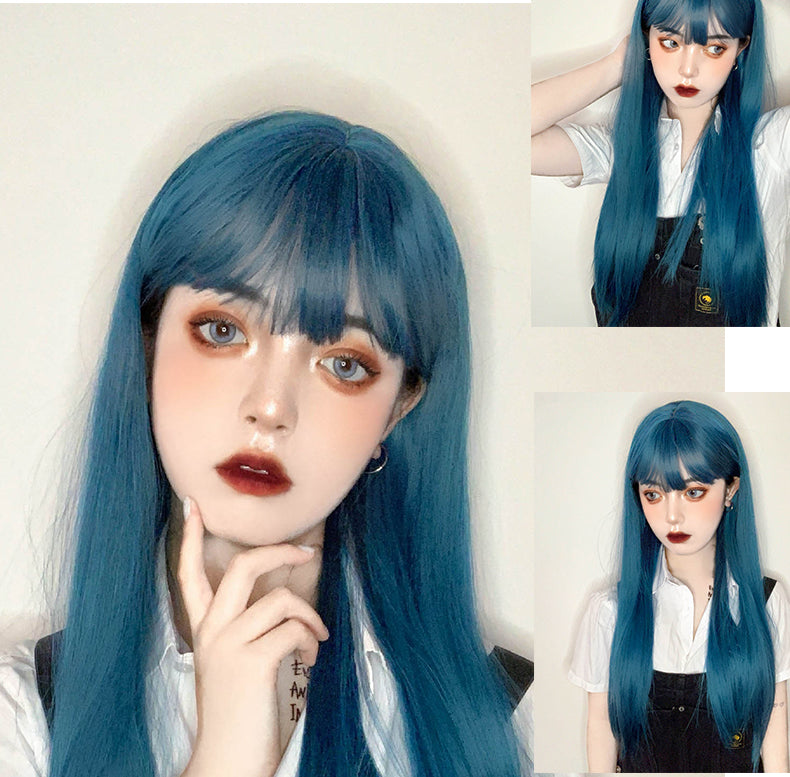 Blue Demon Ji Lolita Wig A20156