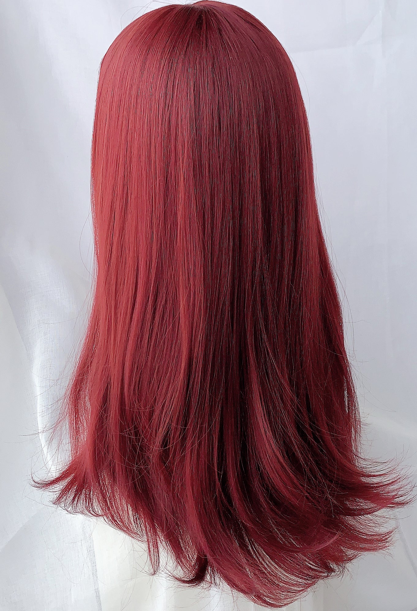 Red dark wind wig A30578