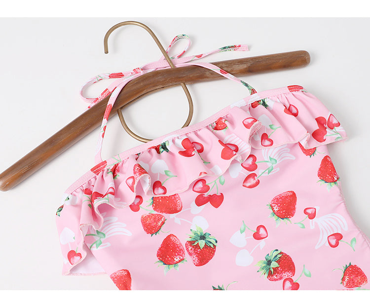 Cute strawberry swimsuit A20973