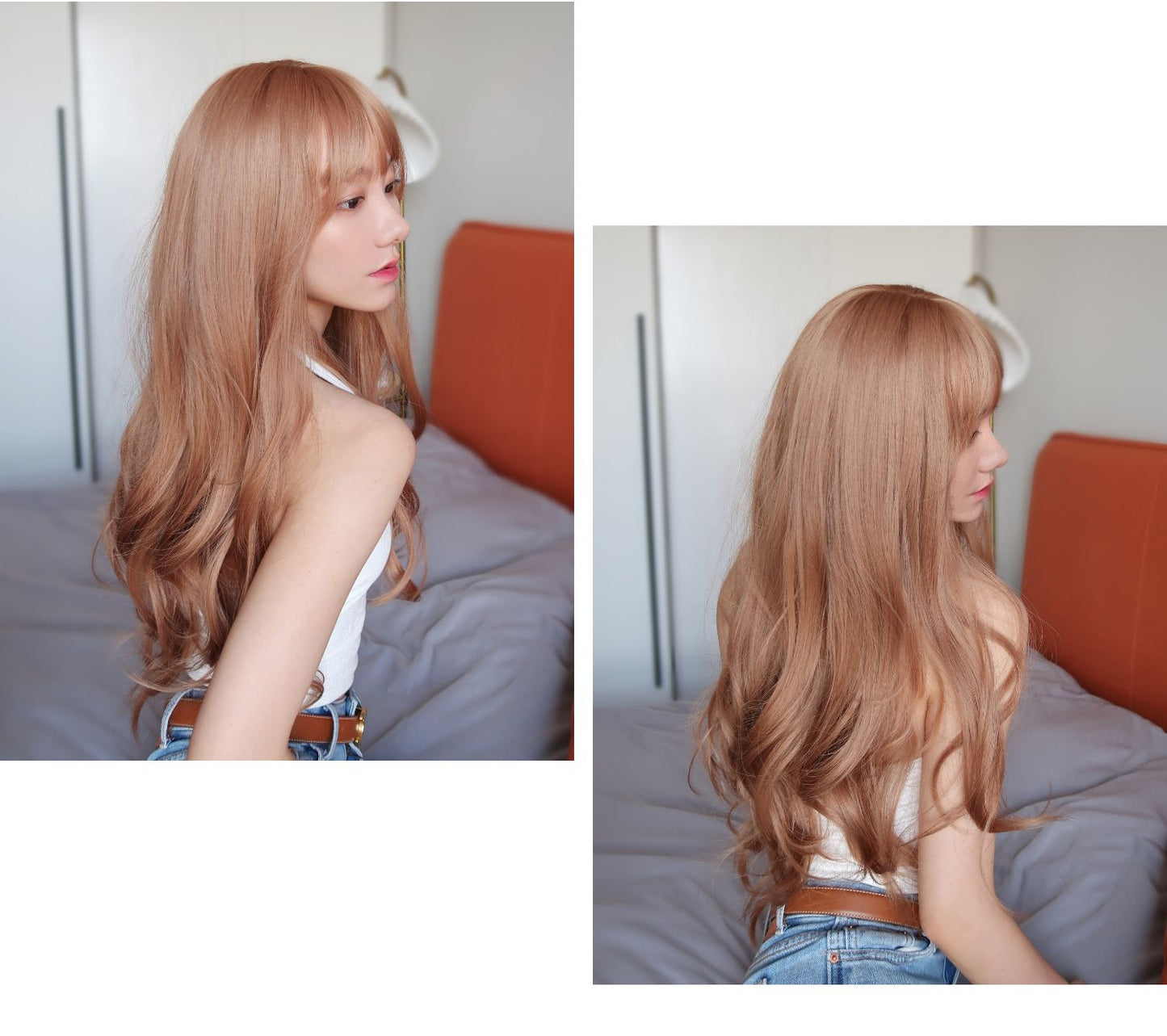 Blonde wig A40183