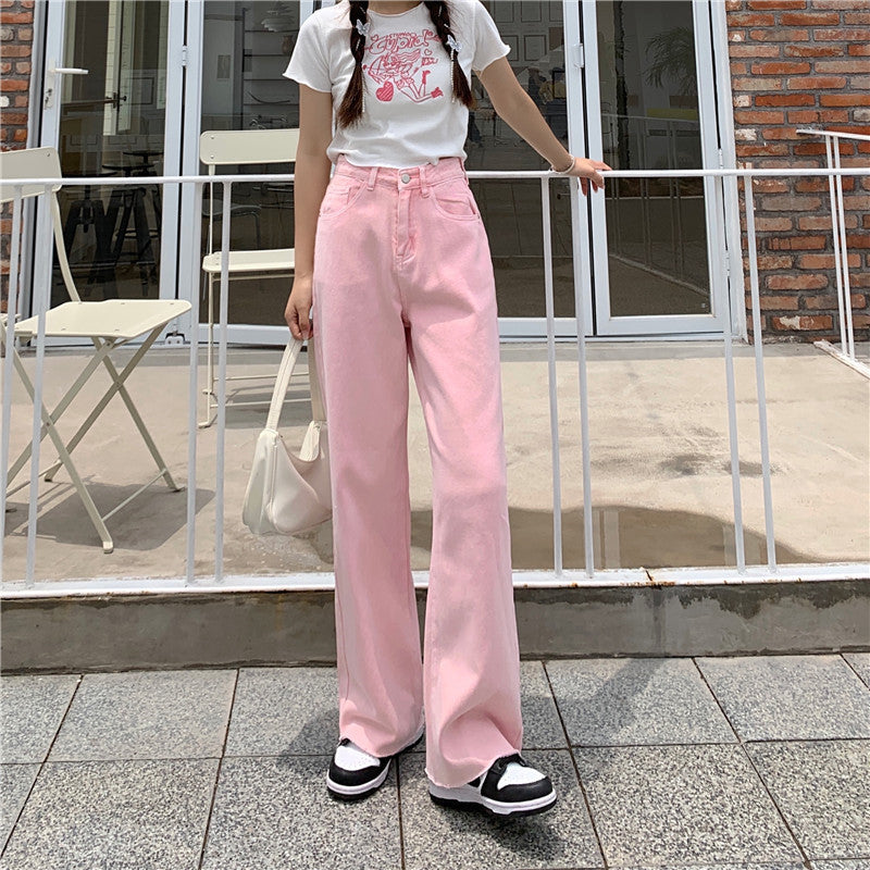 Pink Peach Jeans A20812