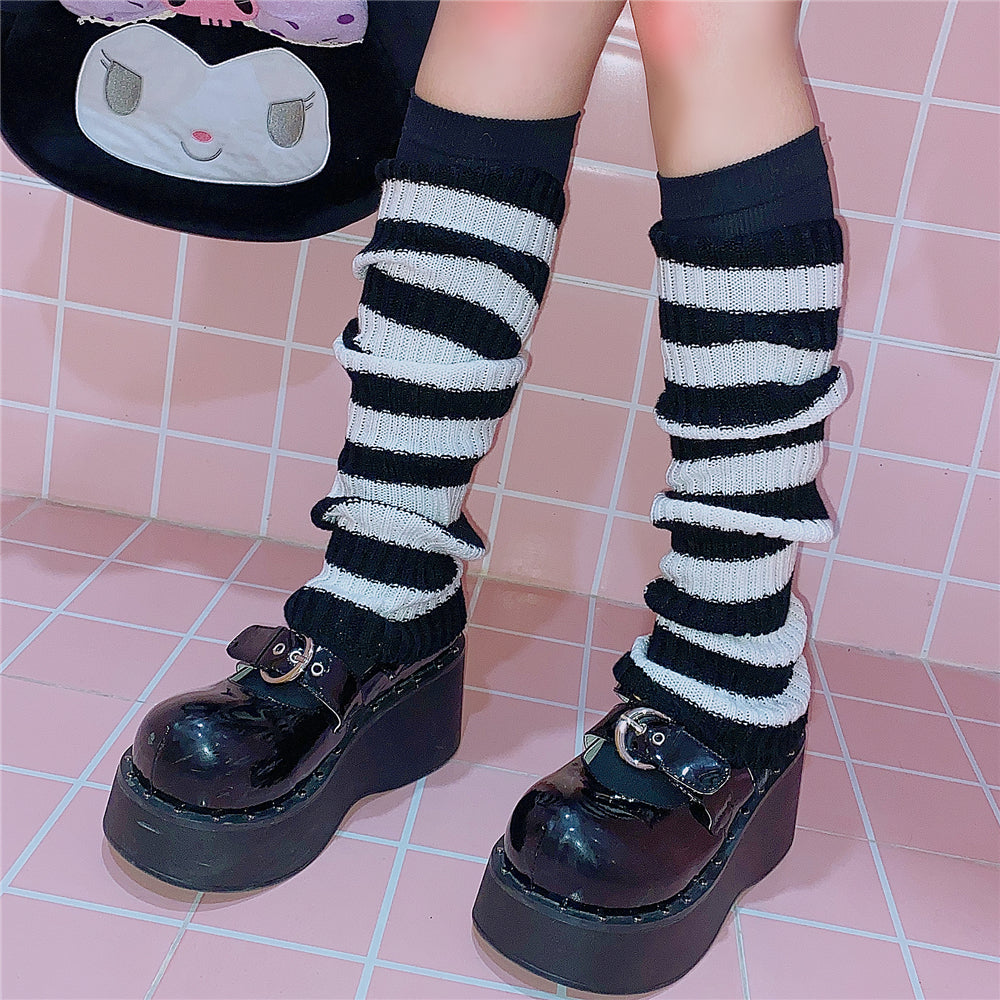 Harajuku style striped socks A20281