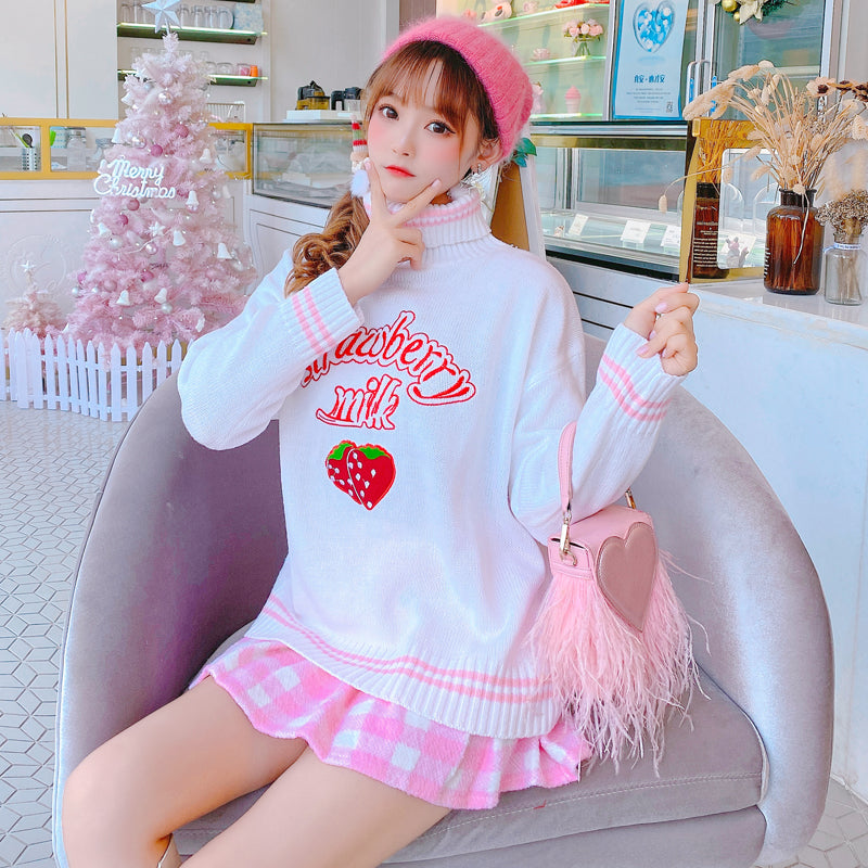 Cute strawberry sweater A30196