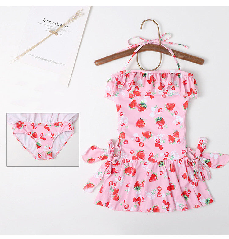 Cute strawberry swimsuit A20973