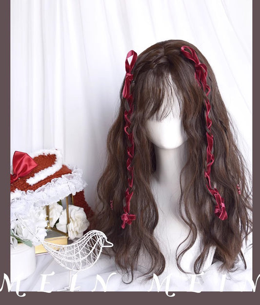 Lolita wool curly wig A40963