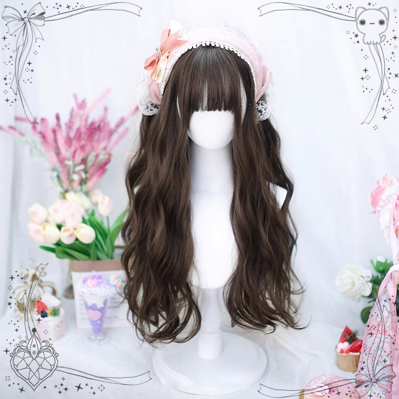 "Latte Ice" Lolita long curly hair A41119