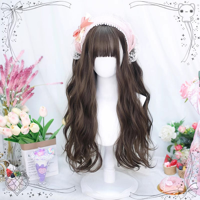 "Latte Ice" Lolita long curly hair A41119