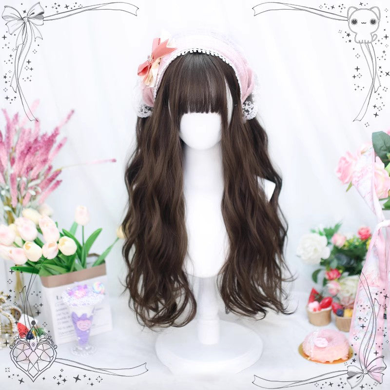 "Latte Ice" Lolita long curly hair A41119