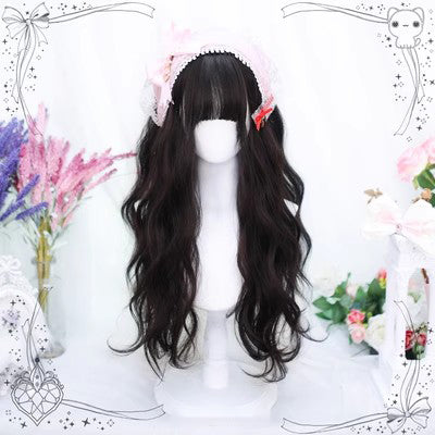 "Latte Ice" Lolita long curly hair A41119