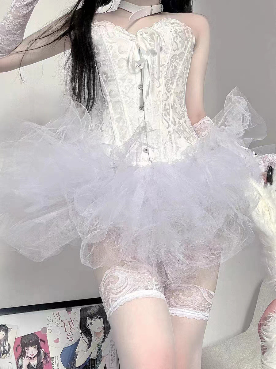 Angels and Demons*COS Lace Suit A41171