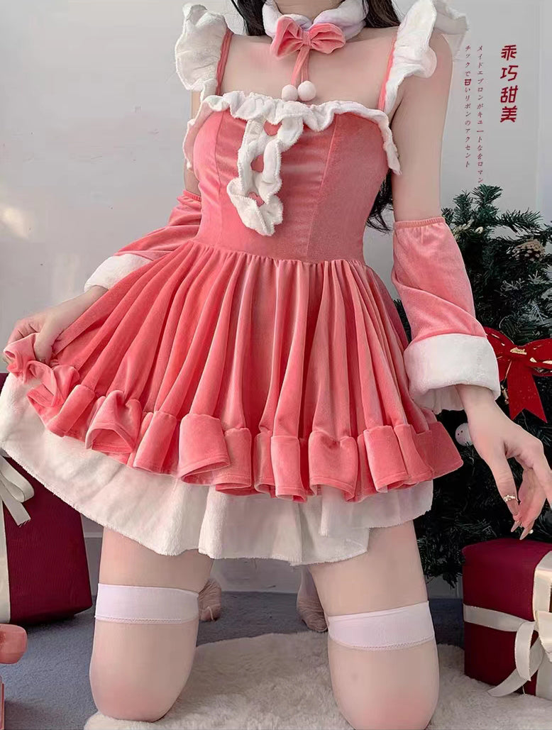 Christmas COS Bunny Girl Dress A41199