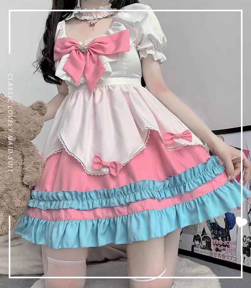 Cute COS maid dress A41203