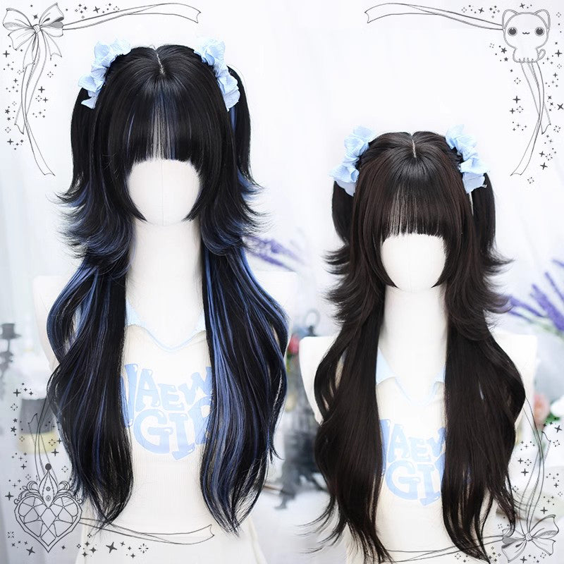 Two-dimensional "Lily" jk long curly hair A41236