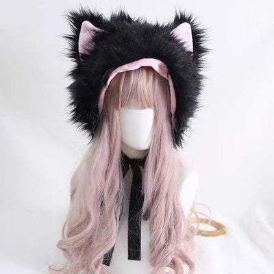 Cute Lolita Plush Hat A41329