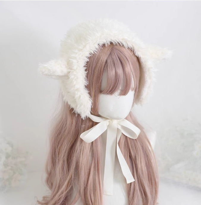 Cute Lolita Sheep Ears Ear Hat A41337
