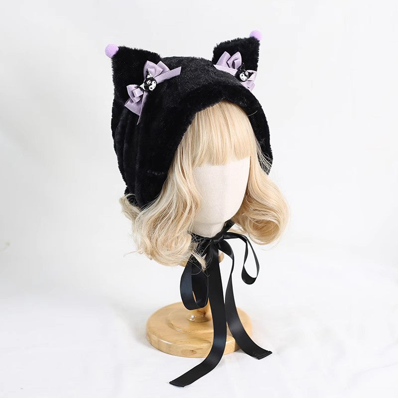 Cute Devil Hot Girl Warm Hat A41341