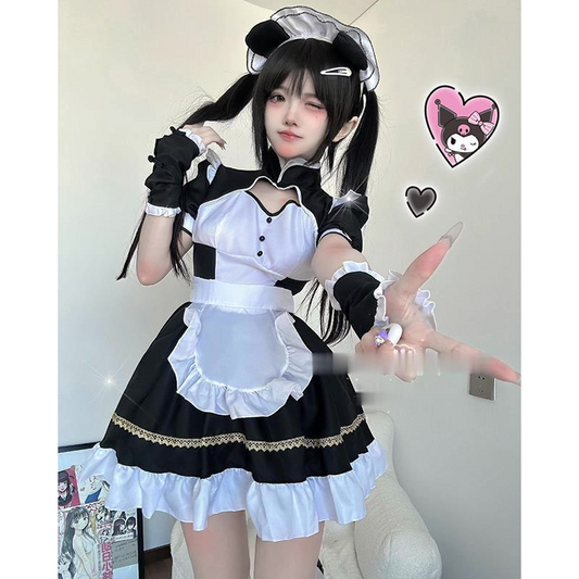 Panda*Maid Costume Cos Dress AP133