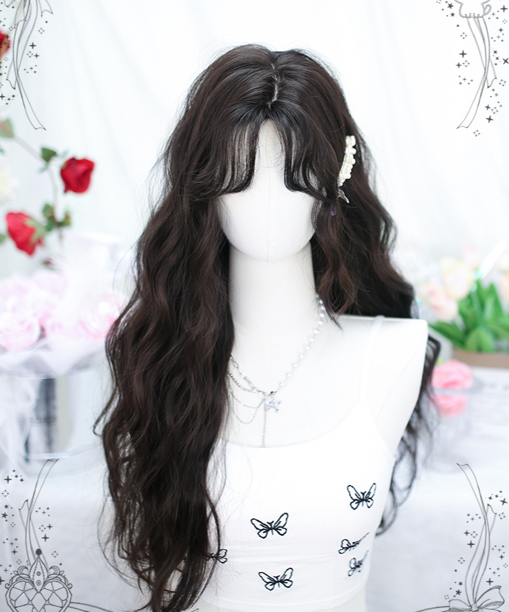 "Fallen" two-dimensional wool curly wig AP278