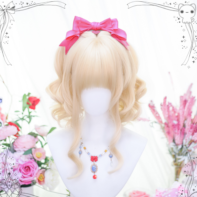 Lolita "Shibuya" short curly hair AP294