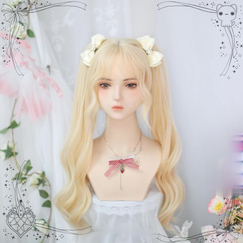 Lolita "Bingbingle" cute double ponytail wig AP298