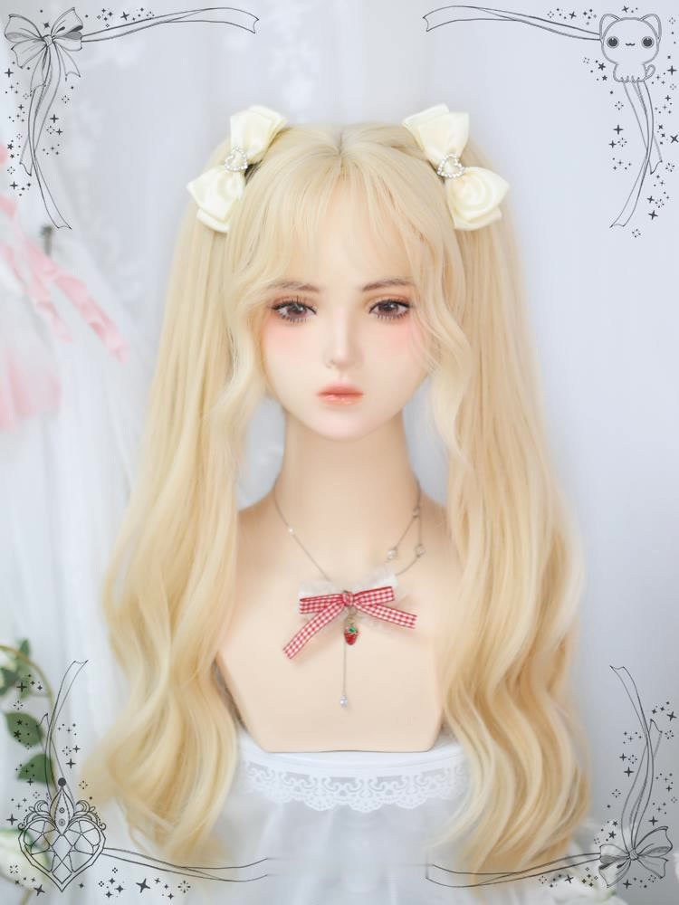 Lolita "Bingbingle" cute double ponytail wig AP298