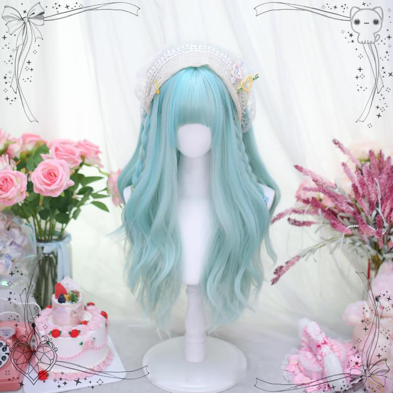 「Lime」Mint Mambo Lolita Long Curly Hair AP302