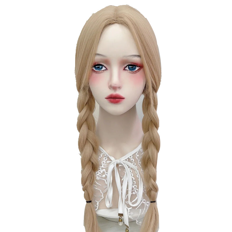 Sweet and cute braided wig A40686