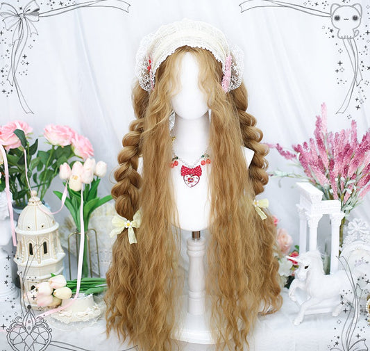 Lolita "Meida" two-dimensional wool curly long hair A41246