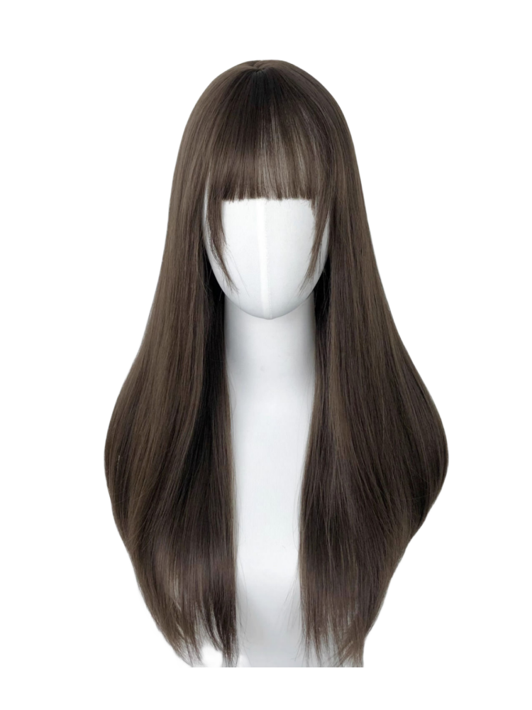 Cold brown cute lolita wig AP279