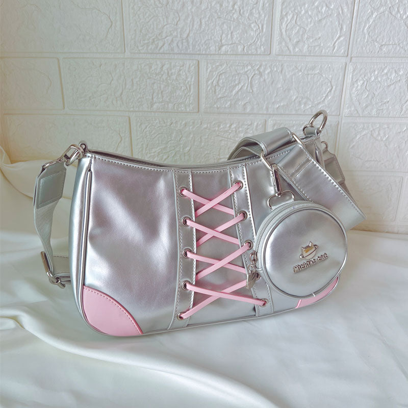 Hot girl ballet fishbone strap bag A41175