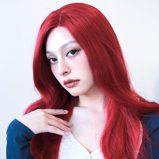 Lace Mera Red Wig A40857