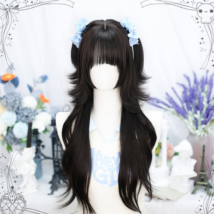 Two-dimensional "Lily" jk long curly hair A41236