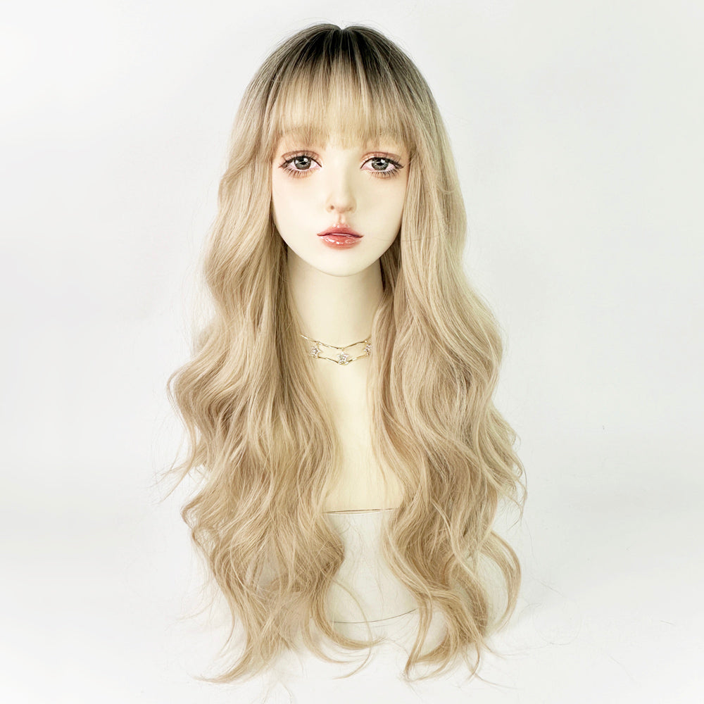 Platinum Gradient Long Hair A40783