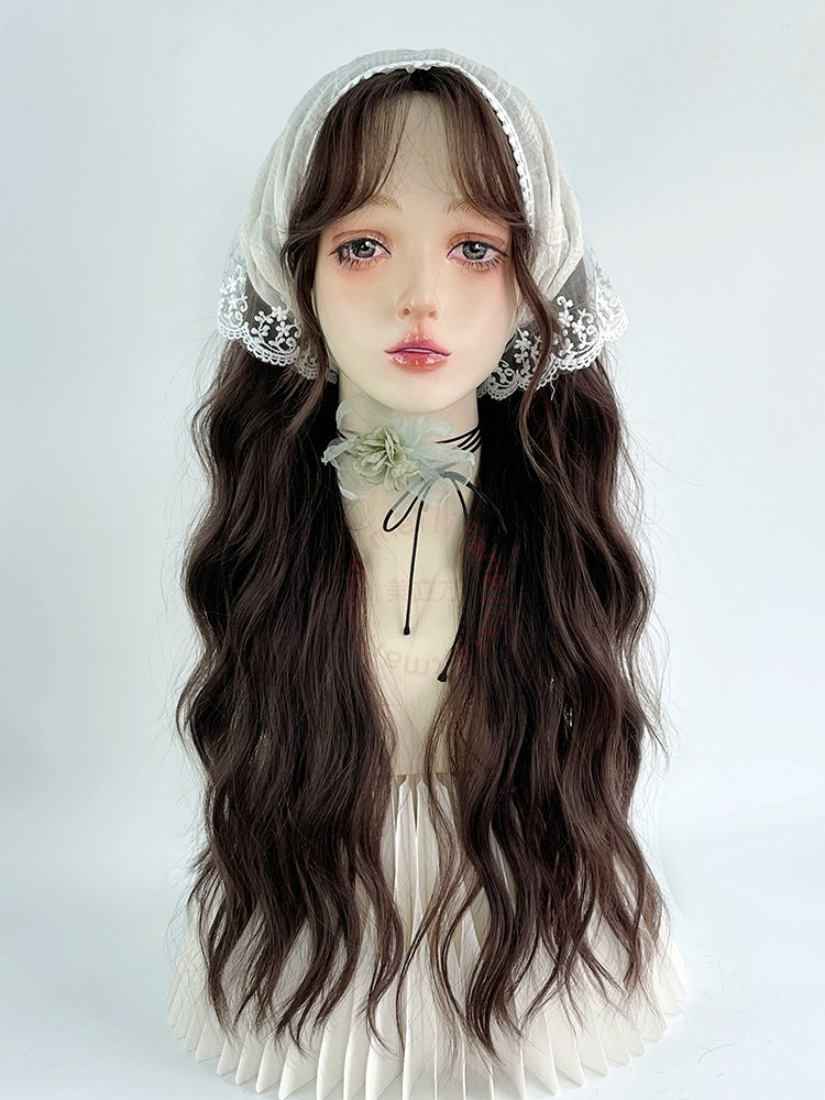 Retro wool curly wig AP309