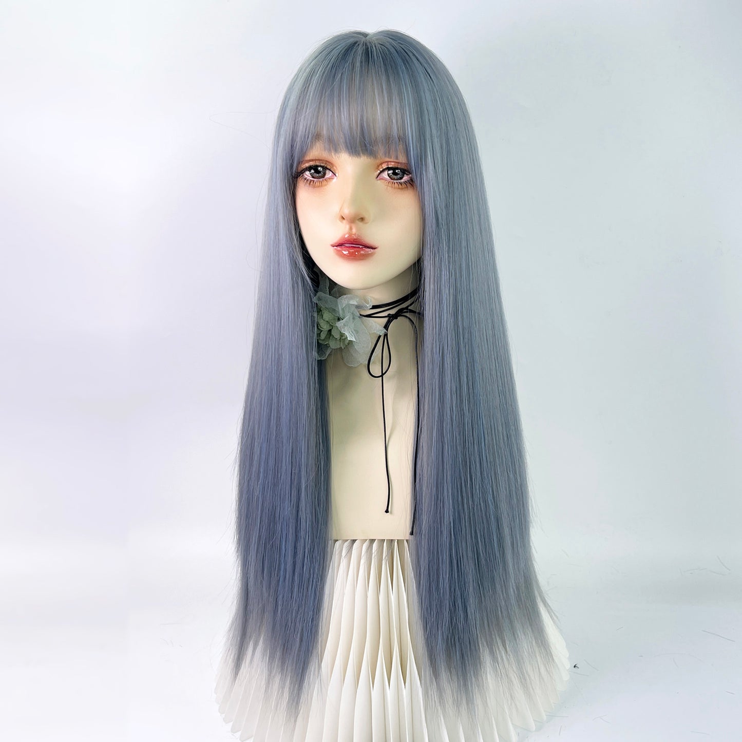 Blue lolita wig A40720