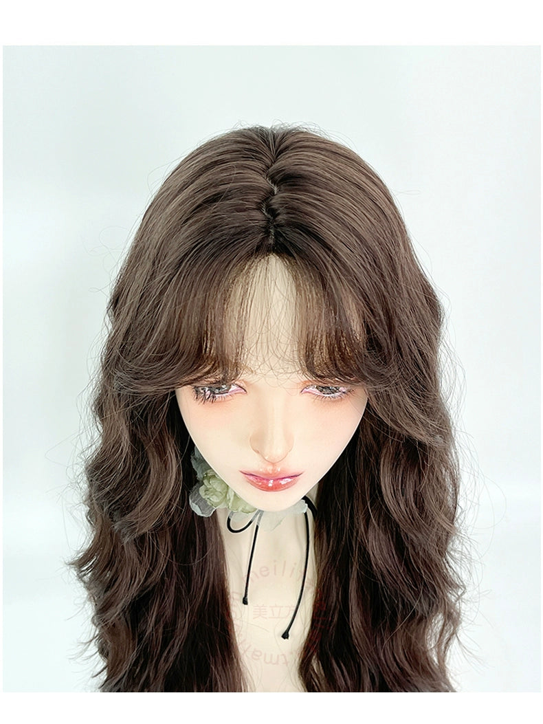 Retro wool curly wig AP309