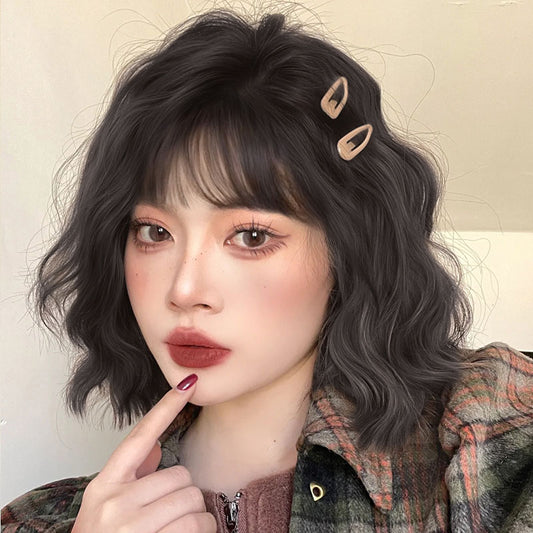 Wool Roll Daily Ripple Wig A40680