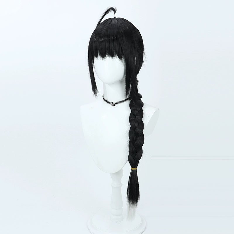 Fate/Samurai Remnant Xiao Ui Zun black cos wig A41196