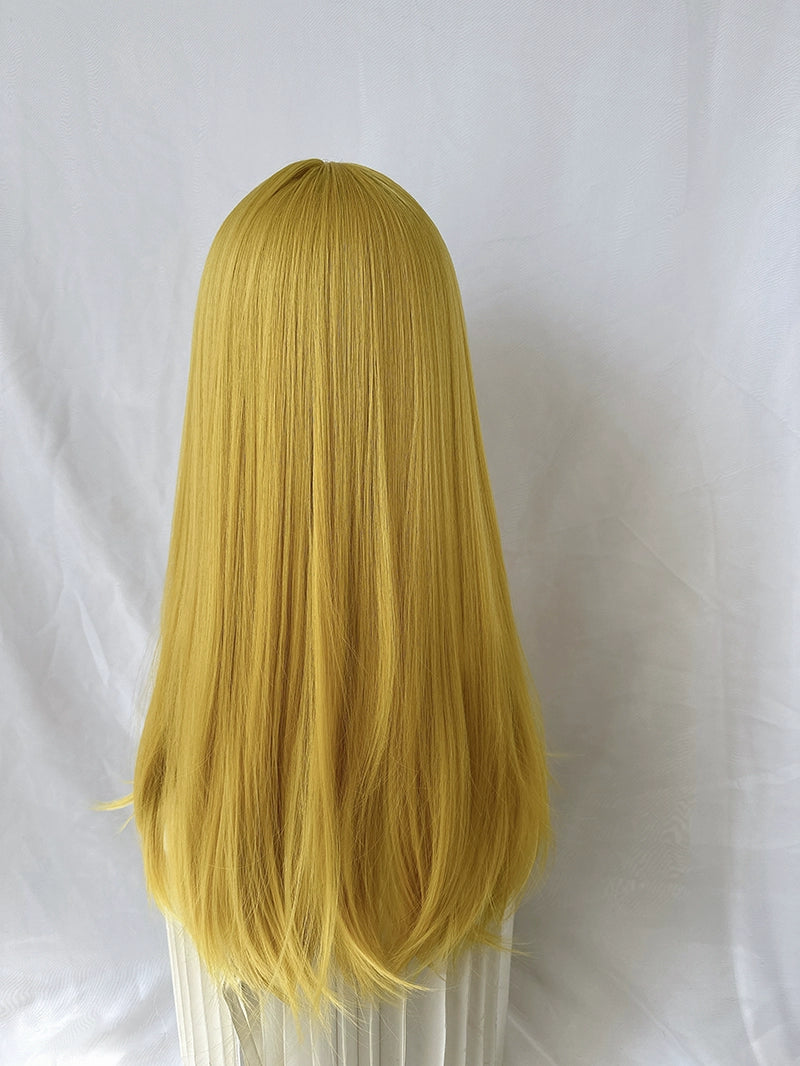 Lemon yellow lolita jk wig AP225