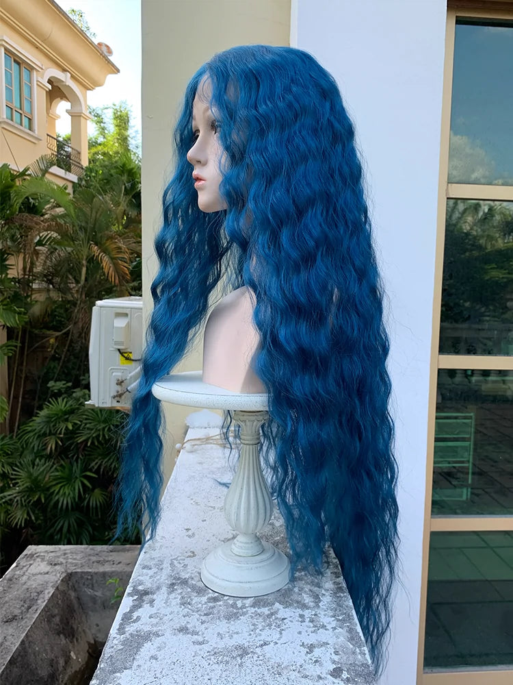 Lake Blue Rapunzel Wig AP292