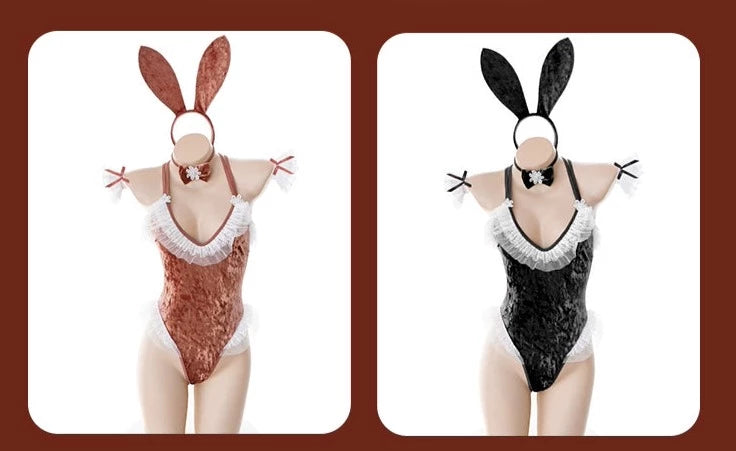 Midnight Charm Bunny Bodysuit A41296