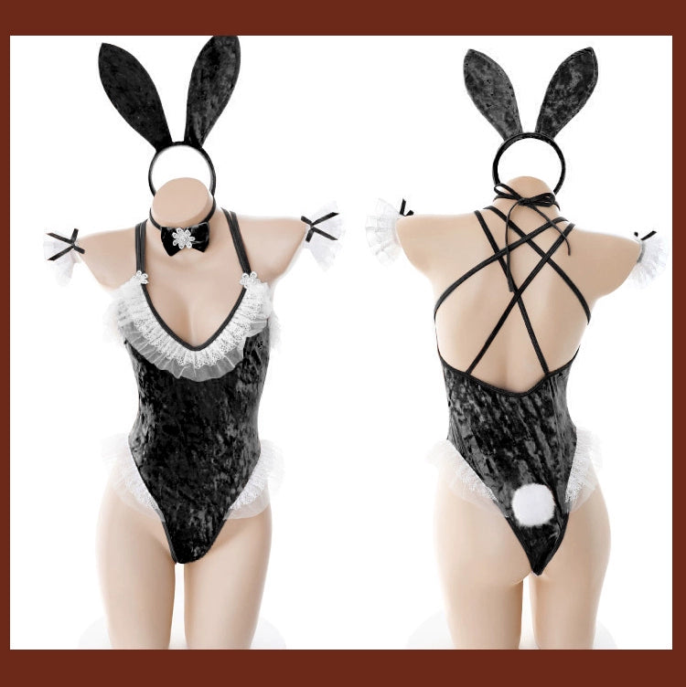 Midnight Charm Bunny Bodysuit A41296
