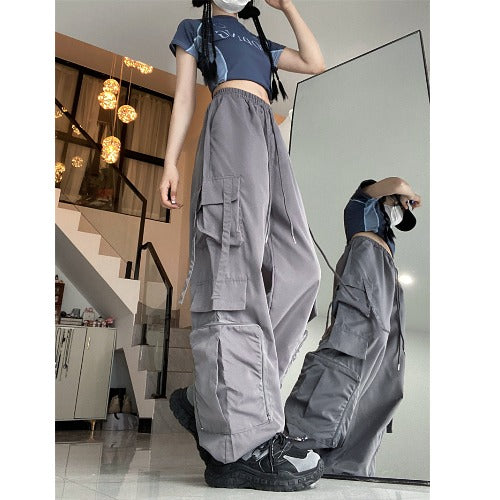 Hip Hop Workwear Casual Trousers A40864