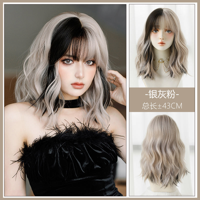 Mandarin duck natural mixed color wig A40855
