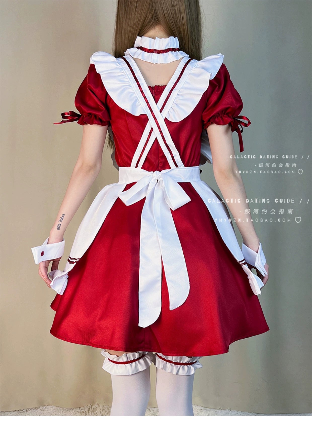 Classic maid cosplay dress A41301