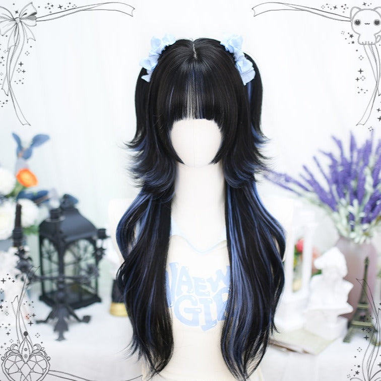 Two-dimensional "Lily" jk long curly hair A41236