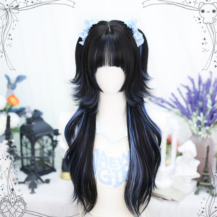 Two-dimensional "Lily" jk long curly hair A41236