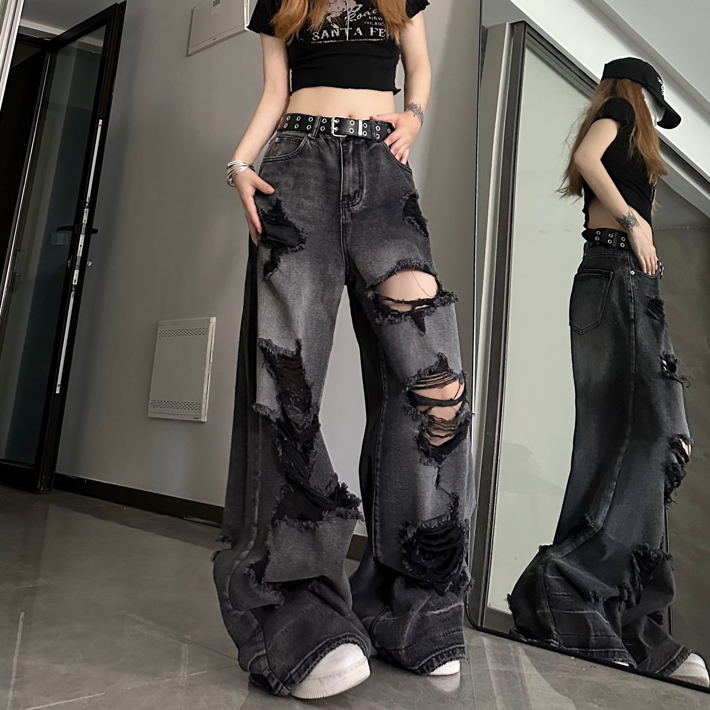Street Ripped Jeans A40837