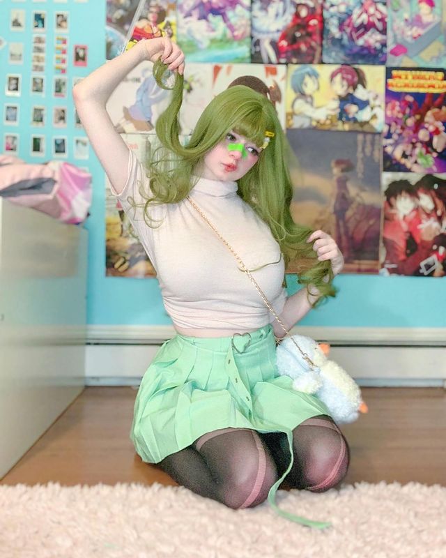 Green Lemon Lolita Wig A10477